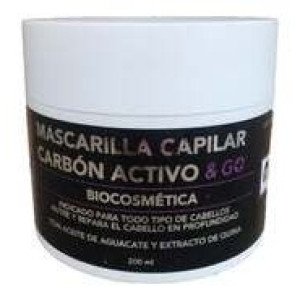 Mascarilla Capilar Detox Carbon Activo 200Ml.