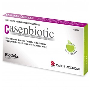 Casenbiotic (10 Comprimidos Sabor Manzana)