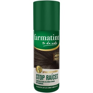 Farmatint Stop Raices (1 Spray 75 Ml Tono Castaño Oscuro)