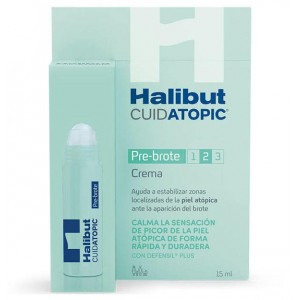 Halibut Cuidatopic Crema Pre-Brote (1 Envase 15 Ml)