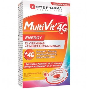 Multivit 4G Energy (30 Comprimidos)