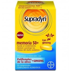 Supradyn Memoria 50+ (30 Comprimidos)