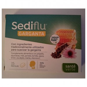 Sediflu Garganta (15 Pastillas)