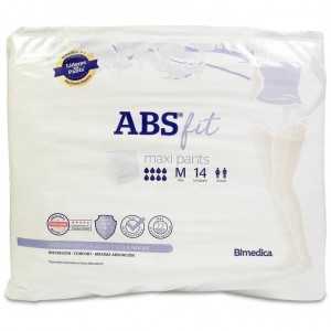 Abs Fit Maxi Pants Mediana, 14 Unidades