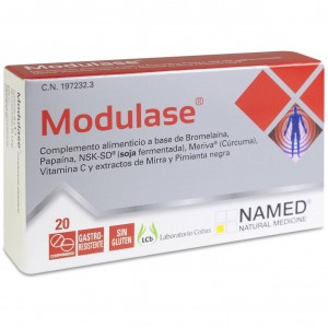 Laboratorio Cobas Modulase, 20 Comprimidos