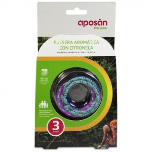 Aposán Pulsera Aromática Citronela Nudos, 1 Ud
