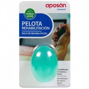 Aposán Dynamic Pelota Rehabilitación Dureza Suave, 1 Unidad
