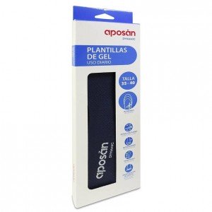 Aposán Plantillas Gel Uso Diario Talla 35-40 1Par