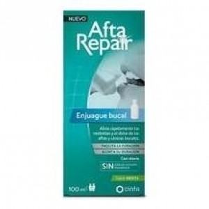 Afta Repair Enjuague Bucal Sabor Menta 100Ml