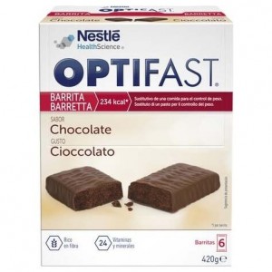 Optifast Chocolate 70 Gr 6 Barritas
