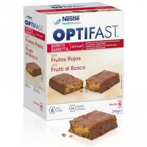 Optifast Barritas Sabor Frutas Del Bosque, 6 Unidades