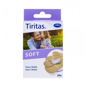 Tiritas Soft - Aposito Adhesivo (20 Unidades 4 Tamaños)