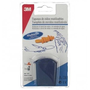Tapones Oidos Silicona - Agua, 2 ud. - 3M