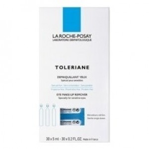La Roche-Posay Toleriane Ultra Desmaquillante Ojos Y Rostro, 5 Ml X 30 Uds