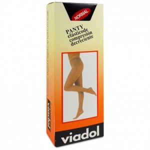 Panty Viadol Compresión Normal Va 40 Negro Talla Mediana Negro