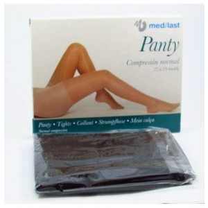 Panty Compresion Normal - Medilast (Talla Grande Color Negro)