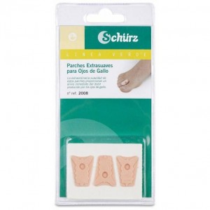Schurz Parches Ojos De Gallo Extra Suave