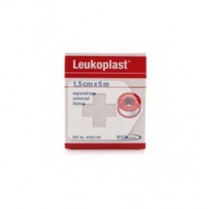 Esparadrapo - Leukoplast (24 Unidades 5 M X 1,5 Cm Color Carne)