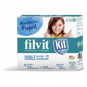 Filvit Kit Tratamento Total Locion + Champu (2 Envases 100 Ml Kit)