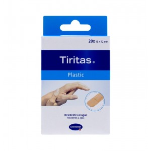 Tiritas Plastic - Aposito Adhesivo (20 Unidades 72 Mm X 19 Mm)