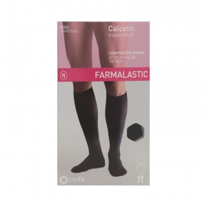 Calcetin - Farmalastic (Talla Mediana Color Negro)