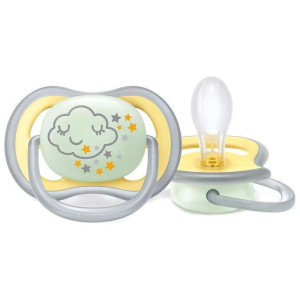 Philips Avent Chupete Nocturno +18Meses Neutro 2Uds