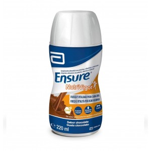 Ensure Nutrivigor, 4 Botella 220 ml, Sabor Chocolate. - Abbott