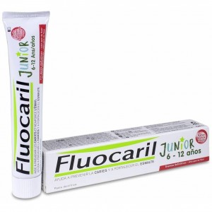 Fluocaril Junior Sabor Frutos Rojos, 75 Ml