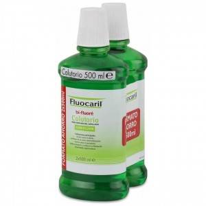 Duplo Fluocaril Bi-Fluore Colutorio Con Flúor, 2 Unidades