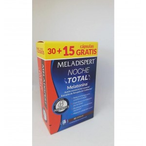 Meladispert Noche Total (30 + 15 Capsulas Pack Ahorro)