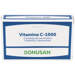 Bonusan Vitamina C-1000 Complejo De Ascorbatos 30Comp