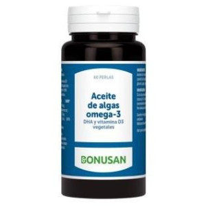 Aceite De Algas Omega 3 Bonusan 60 Cápsulas
