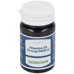 Bonusan Vitamina D3 75Mcg 60Caps