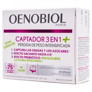 Oenobiol Captador 3 En 1+ (60 Capsulas)