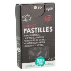 Terrasana Pastilla Regaliz Natural Bio 25G