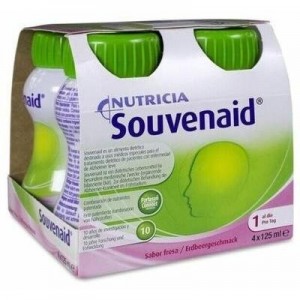 Nutricia Souvenaid Fresa, 4 X 125 Ml