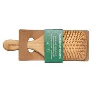 Bamboovement Cepillo Pelo Bambú Paleta-Rectangular 1Ud