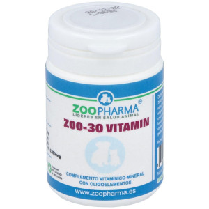 Zoo-30 Vitamins Perros Y Gatos 30Comp