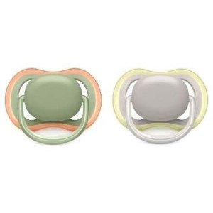 Philips Avent Chupete Ultra Air 6-18Meses Neutro 2Uds