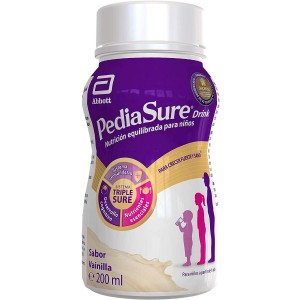 Pediasure Drink (4 Botellas 200 Ml Sabor Vainilla)