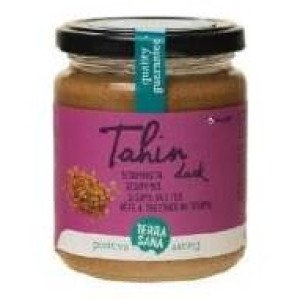 Terrasana Tahini Crema De Sésamo Oscuro Con Sal Del Himalaya 250G