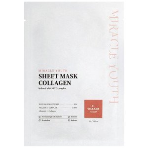 Village 11 Factory Miracle Youth Sheet Mask Collagen 23G