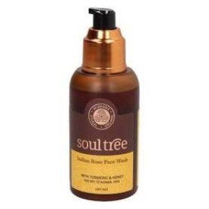 Soultree Gel Limpiador Facial De Rosas Con Curcuma 120Ml