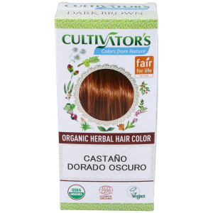 Castaño Dorado Oscuro Tinte Organico 100Gr Ecocert
