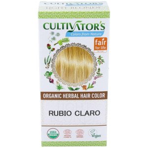 Rubio Claro Tinte Organico 100Gr. Ecocert