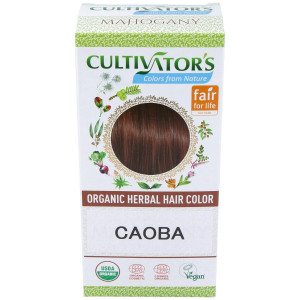 Caoba Tinte Organico 100Gr. Ecocert