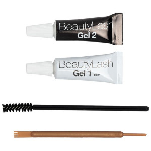Beautylash Brow Y Lash Colour Kit Tinte Cejas Y Pestañas Negro 1 U