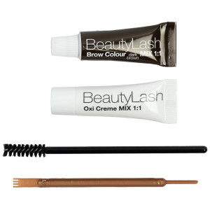 Beautylash Pro Brow Colour Kit Tinte Cejas Castaño Oscuro 1 U