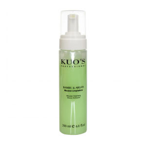 Mousse Limpiadora Bambú y Argán, 200 ml. - Kuo's