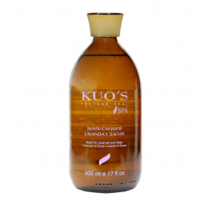Aceite Corporal Lavanda Y Salvia, 500ml. - Kuo's